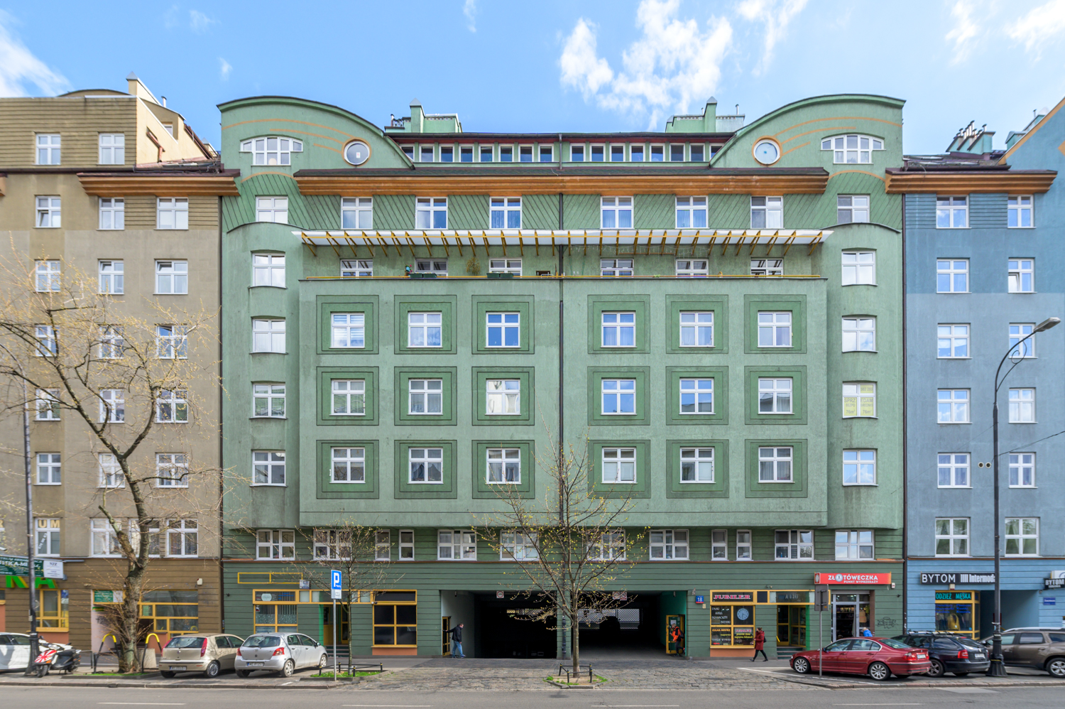 Zdjęcie architektury budynku Budynek mieszkalno-usługowy